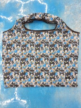 Badtz-Maru Ice Cream Sanrio Foldable Waterproof Reusable Tote Bag Shopping Bag